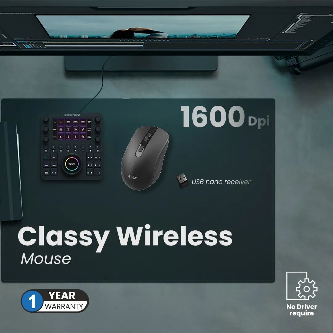EVM Wireless Mouse Classy 3W042 view 4
